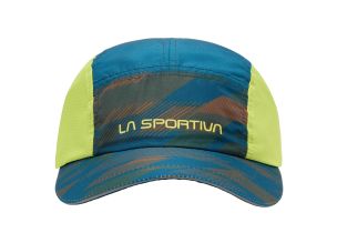 Sapca alergare La Sportiva Skyline-Albastru/Lime-S