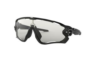 Ochelari de soare Oakley Jawbreaker Polished Black / Clear Black Iridium Photochromic