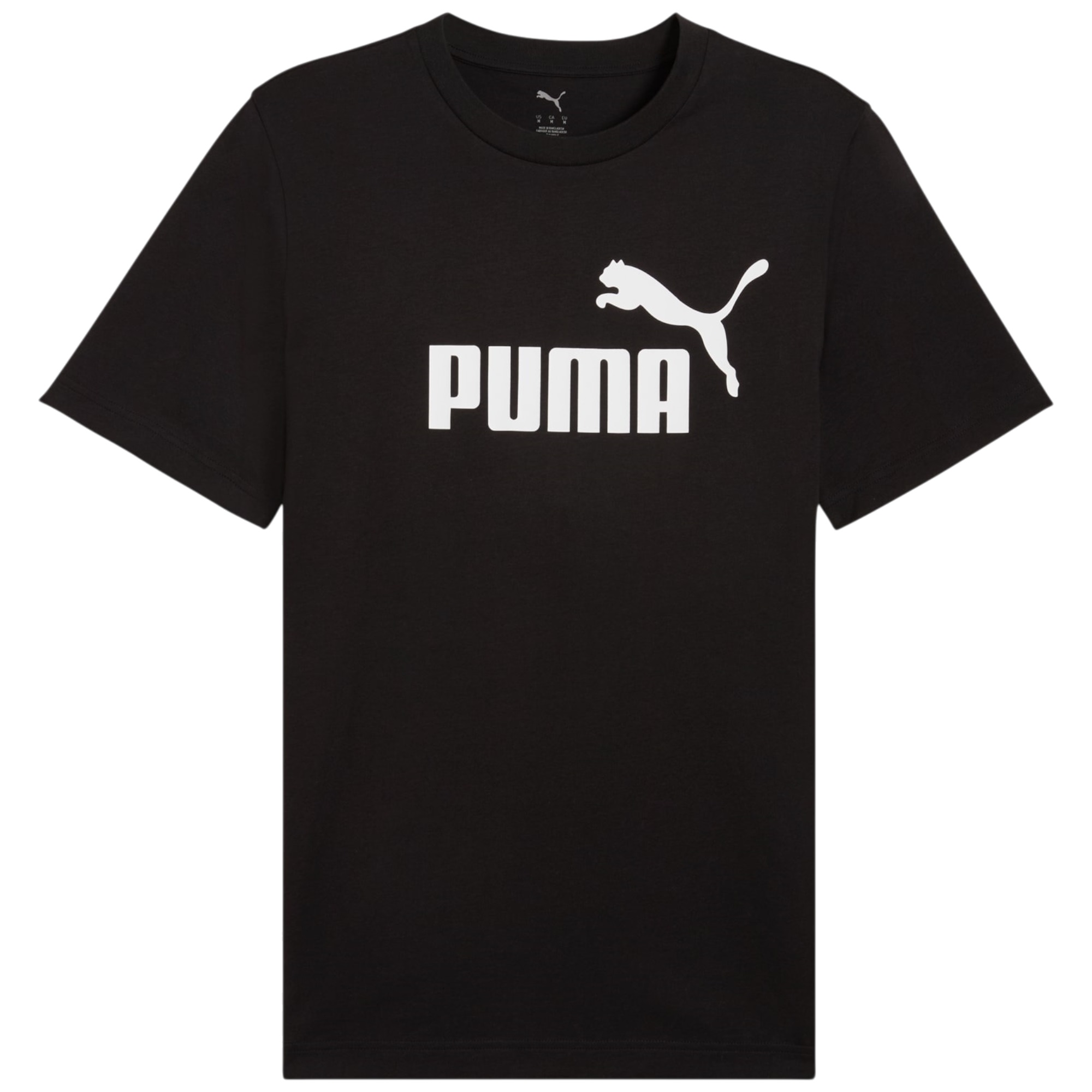Tricou barbati Puma Essentials No. 1 Logo SS 2026-Negru-S