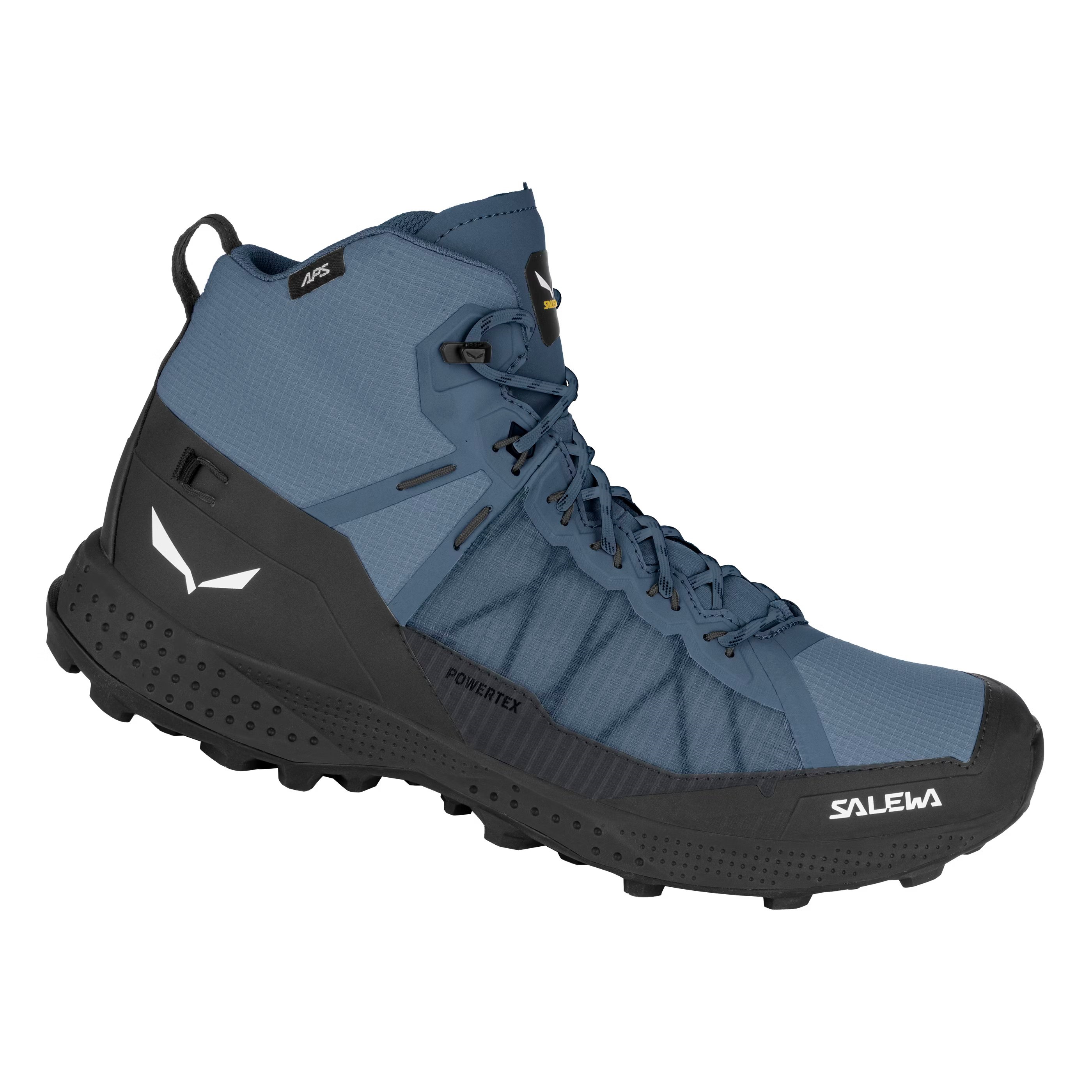 Bocanci trekking barbati Salewa Pedroc Pro Powertex Mid-Bleu/Negru-42