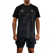 Tricou barbati Venum x Chimaev Wild Borz Dry-Tech-Negru/Gri-S