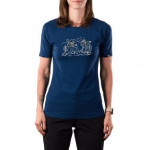 Tricou trekking dama Northfinder Ivana-Bleumarin-XS