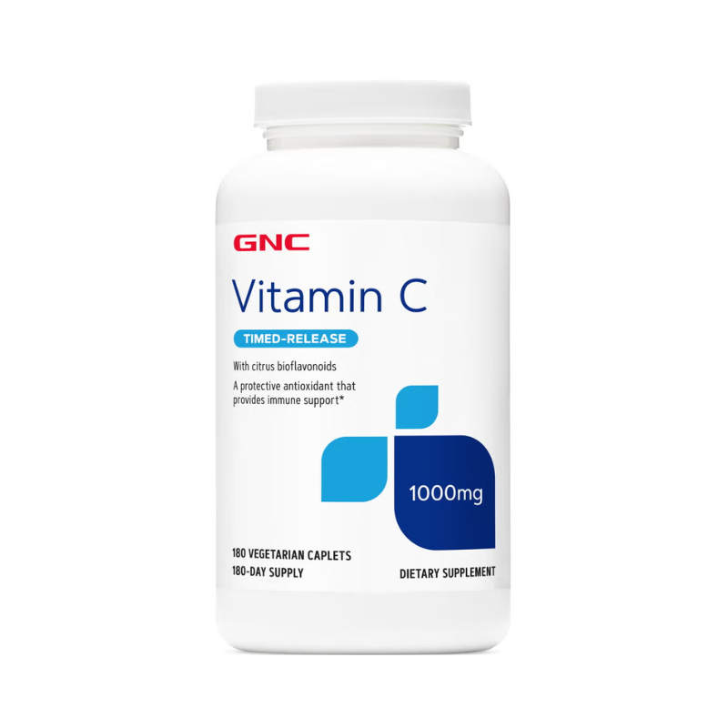 Vitamina C GNC 1000 Mg Cu Bioflavonoide Si Eliberare Prelungita, 180 Tb