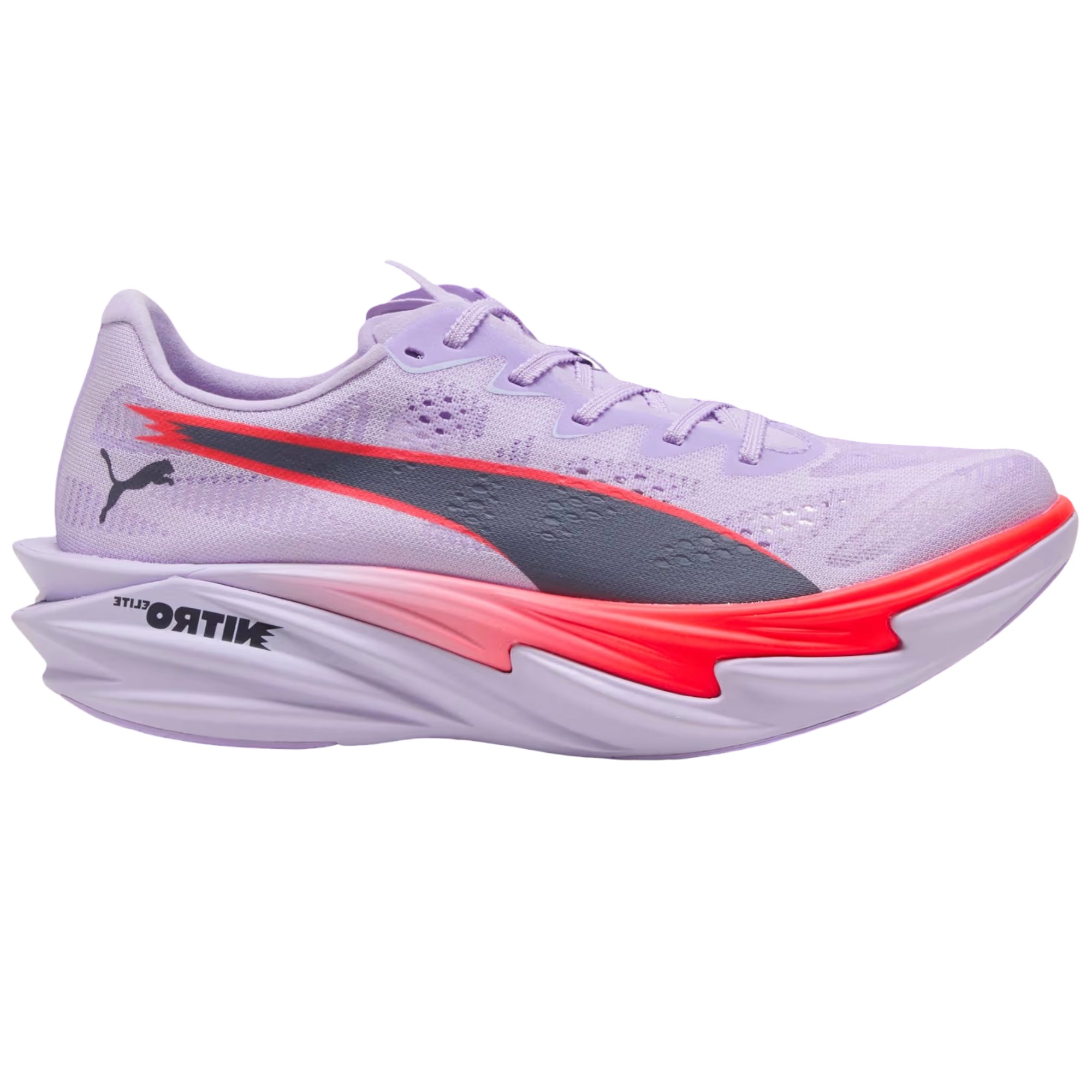 Pantofi alergare dama Puma Deviate NITRO Elite 4 FW 2026-Mov/Rosu-37