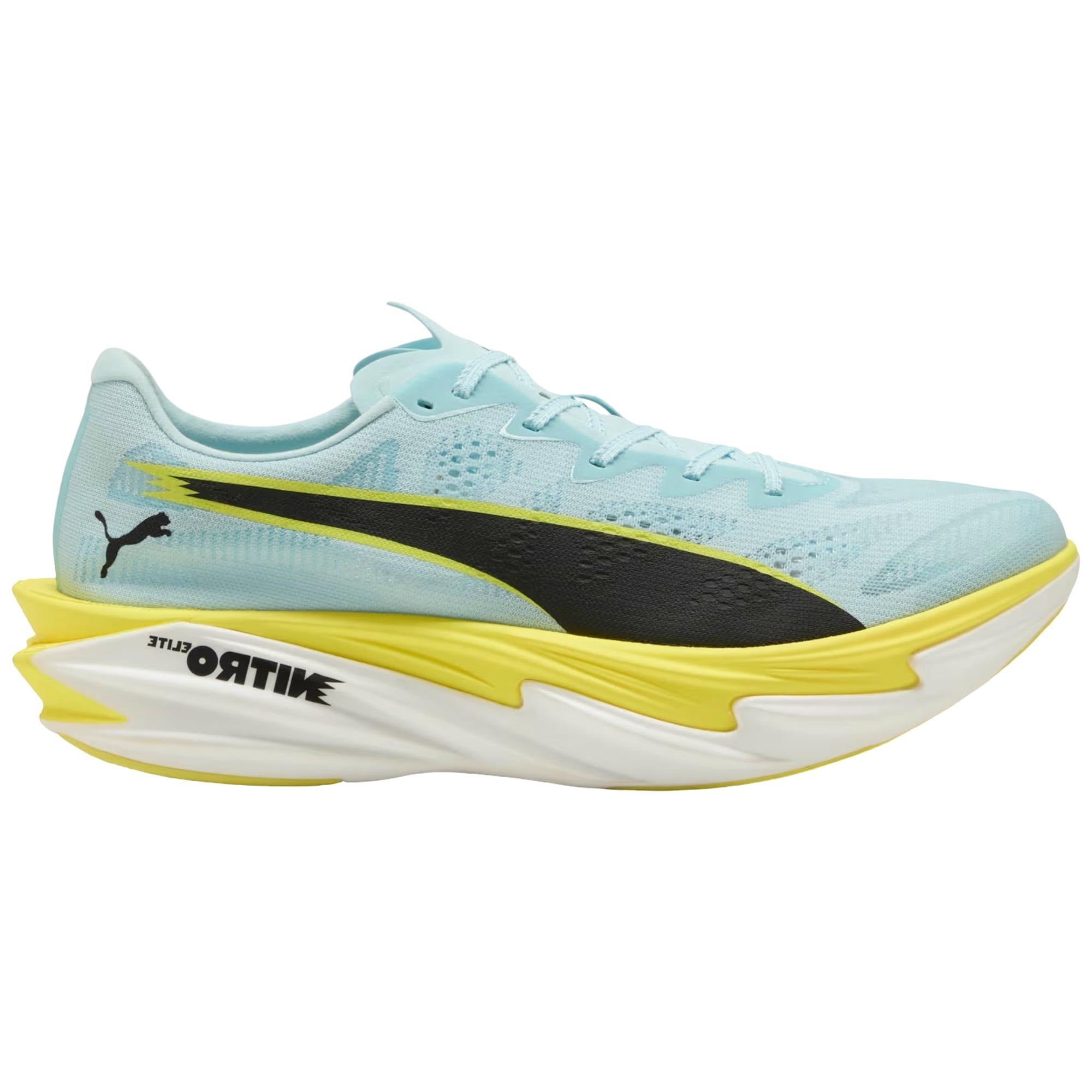 Pantofi alergare barbati Puma Deviate NITRO Elite 4 SS 2026-Turcoaz/Verde-44