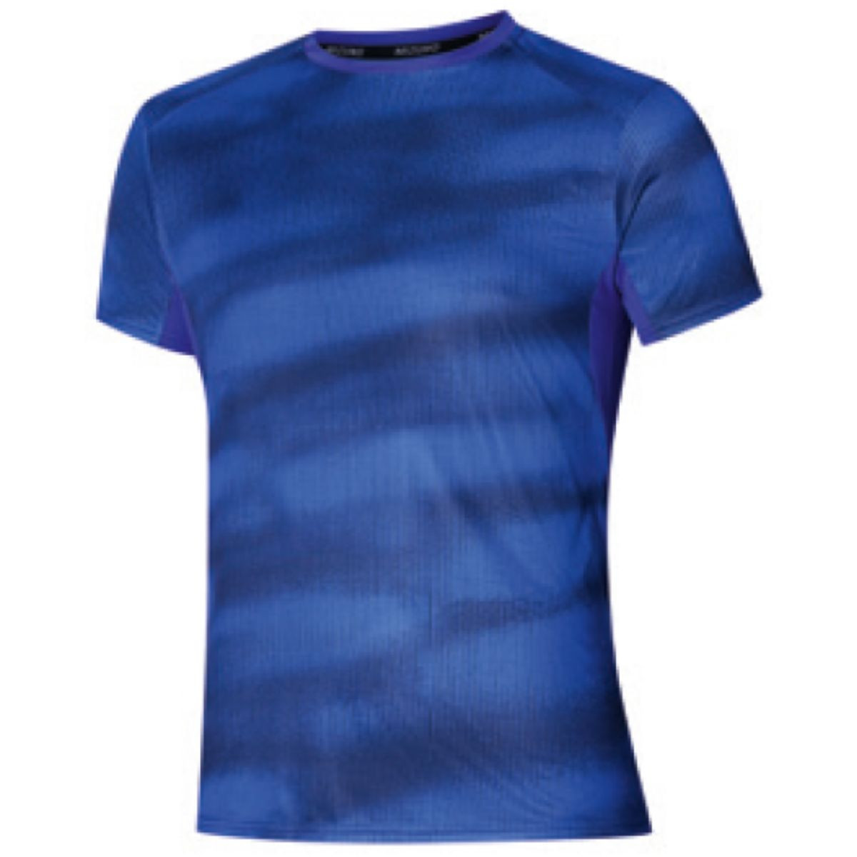 Tricou alergare barbati Mizuno DryAero SS 2025-Albastru-S