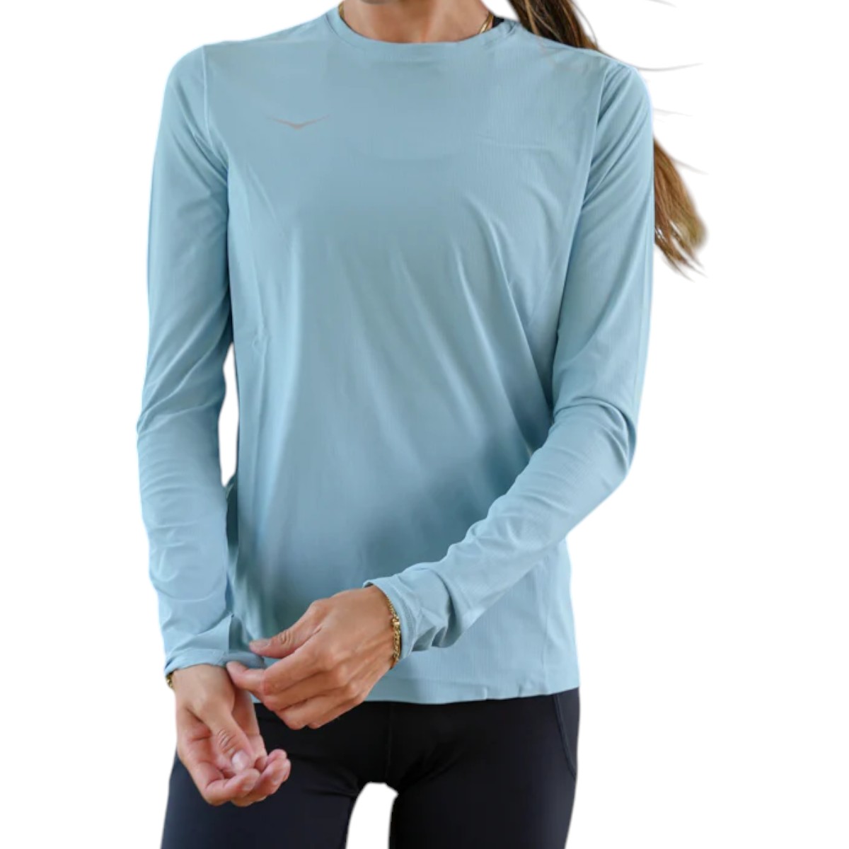 Bluza alergare dama Hoka Airolite Long Sleeve 2.0