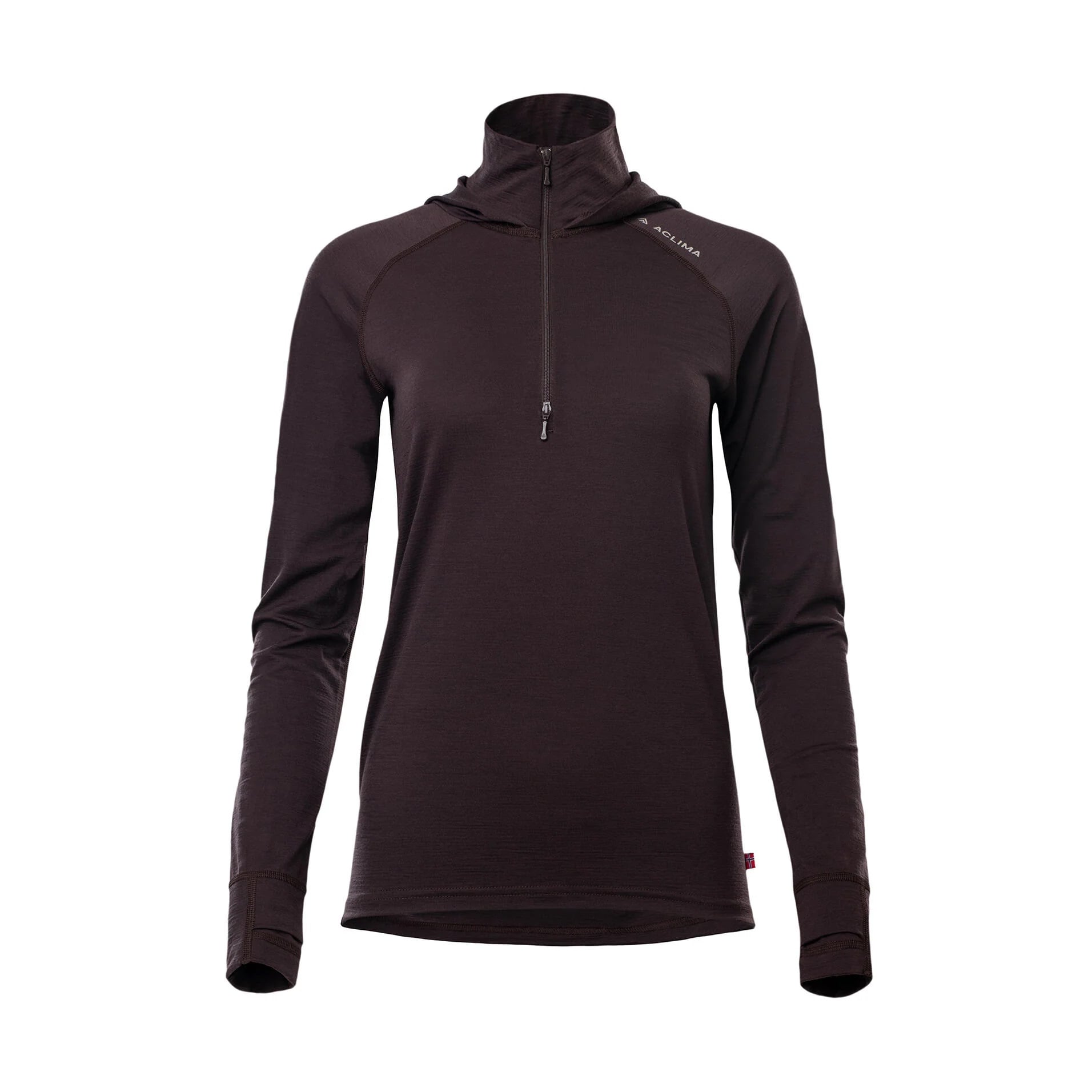 Bluza termica dama Aclima Lightwool-Grena-XS