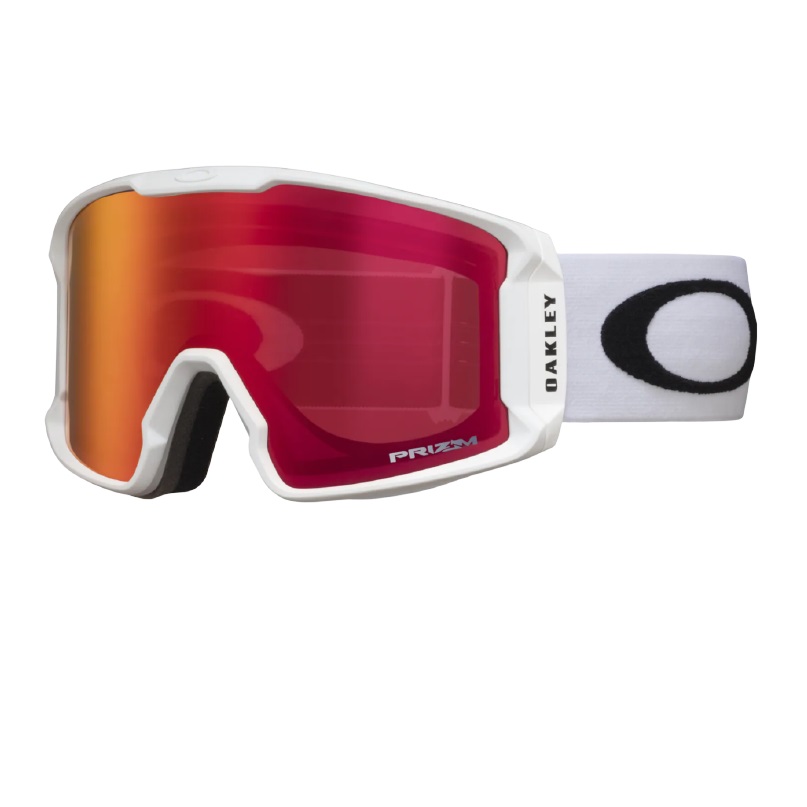 Ochelari schi Oakley Line Miner L Matte White / Prizm Snow Torch Iridium
