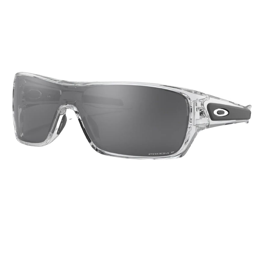 Ochelari de soare Oakley Turbine Rotor Polished Clear / Prizm Black Polarized