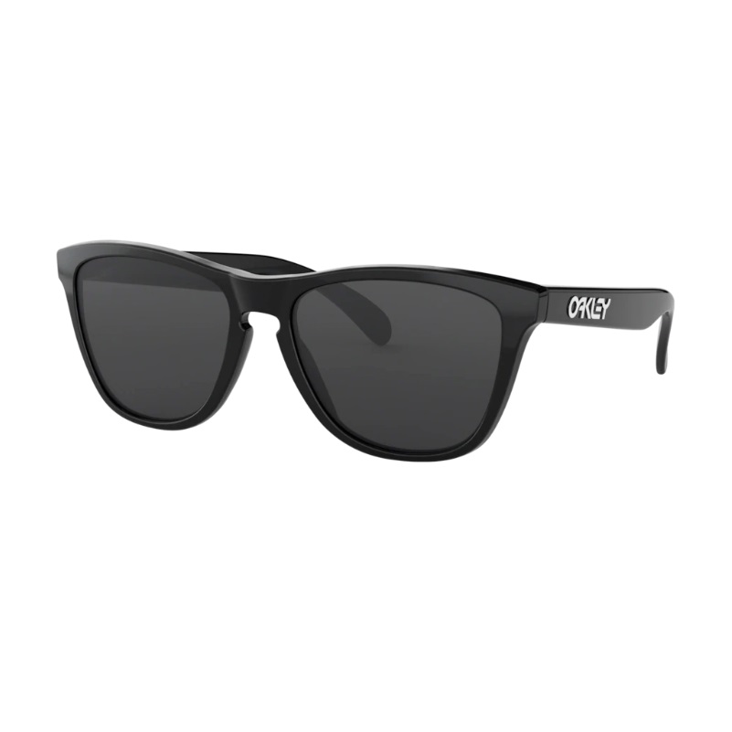Ochelari de soare Oakley Frogskins Polished Black / Grey
