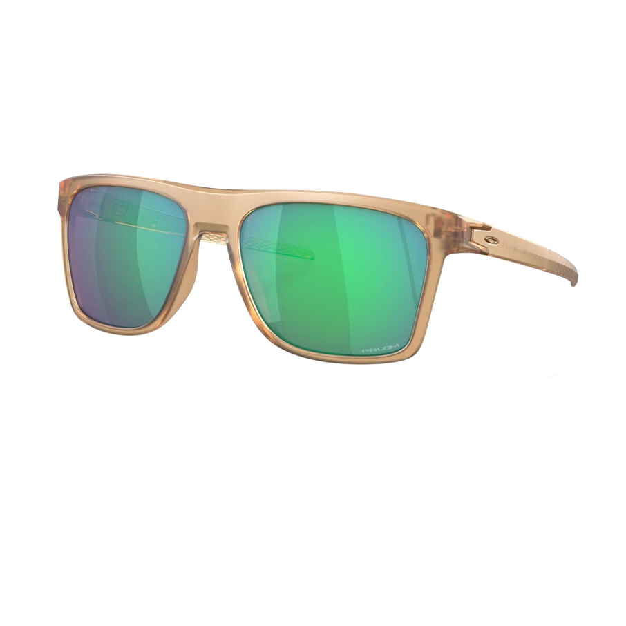 Ochelari de soare Oakley Leffingwell Matte Sepia / Prizm Jade