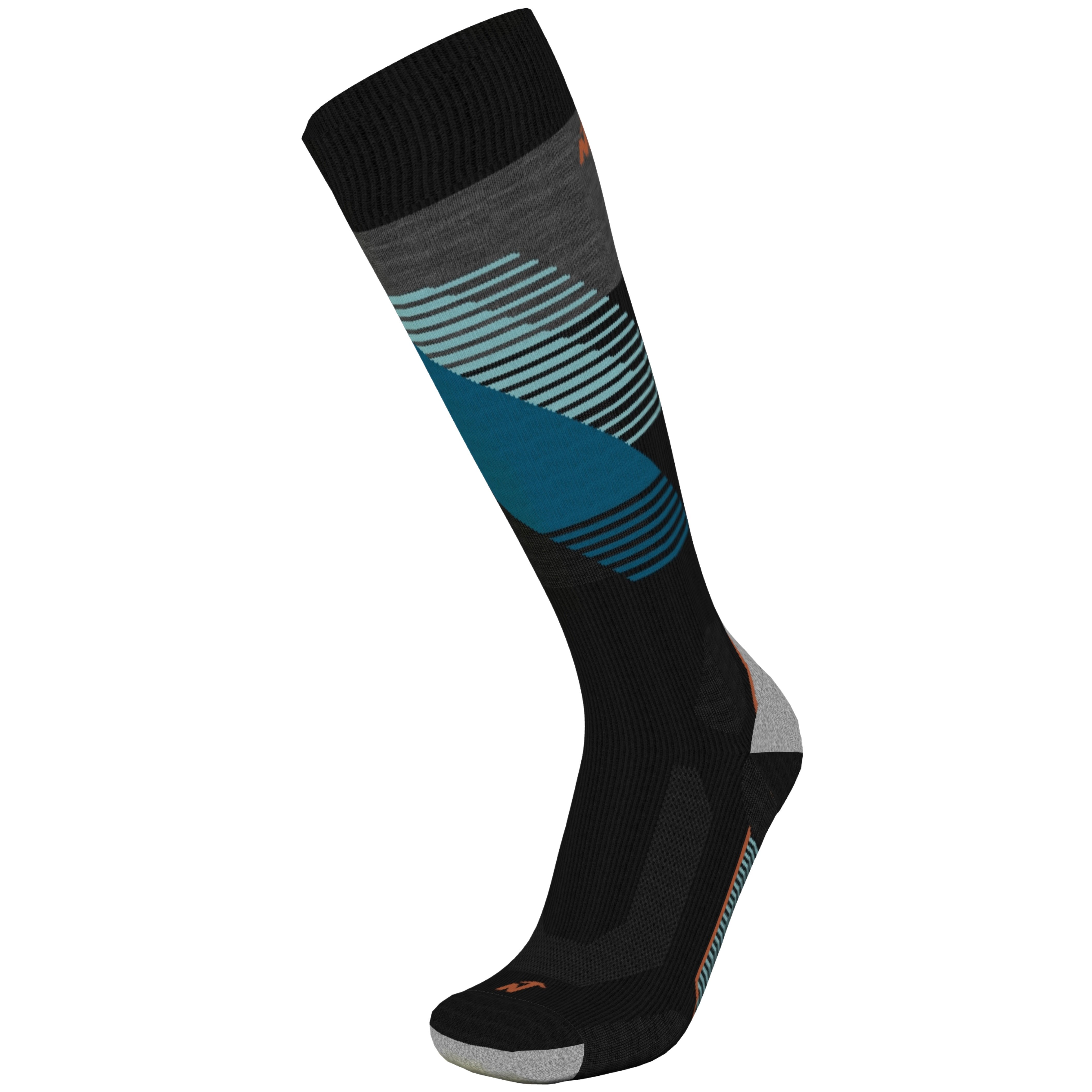 Sosete schi Nordica Unlimited 2.0-Negru/Albastru-36-38