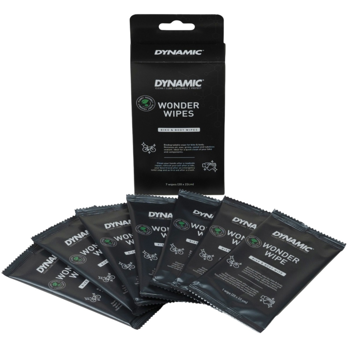 Servetele curatare Dynamic Wonder Wipes 20x22cm - 7 bucati