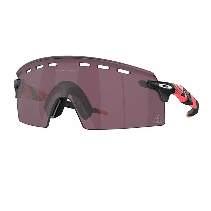 Ochelari de soare Oakley Encoder Strike Giro d'Italia Pink Stripes / Prizm Road Black