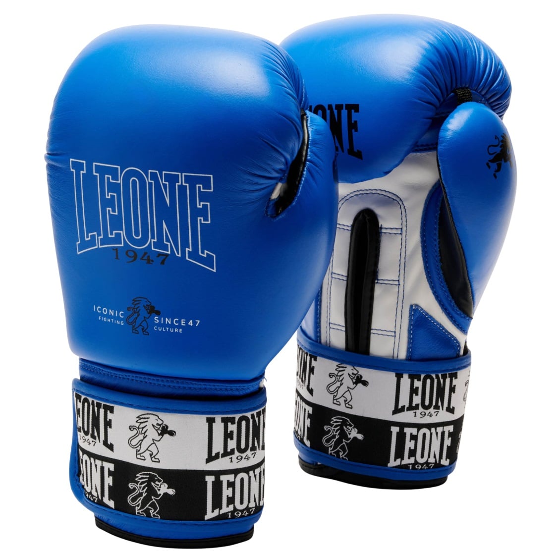 Manusi box Leone Iconic-Albastru-10 oz