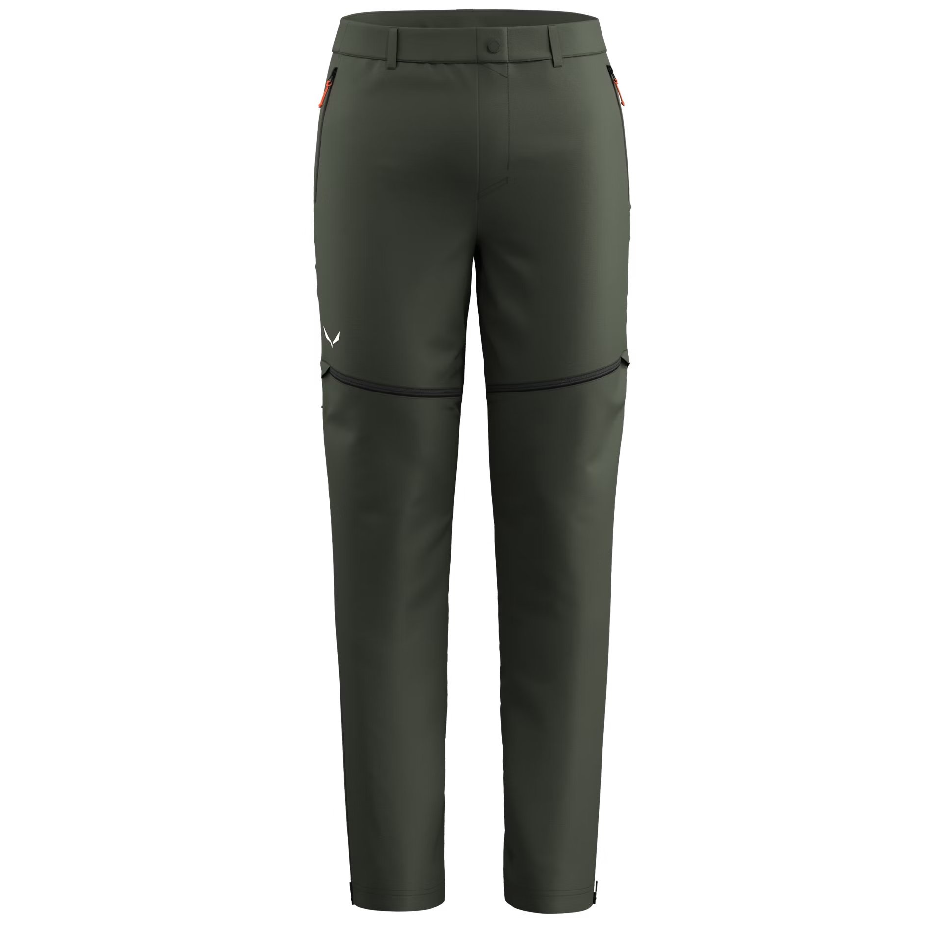 Pantaloni trekking barbati Salewa Puez Talveno Durastretch 2In1-Verde Inchis-46/S