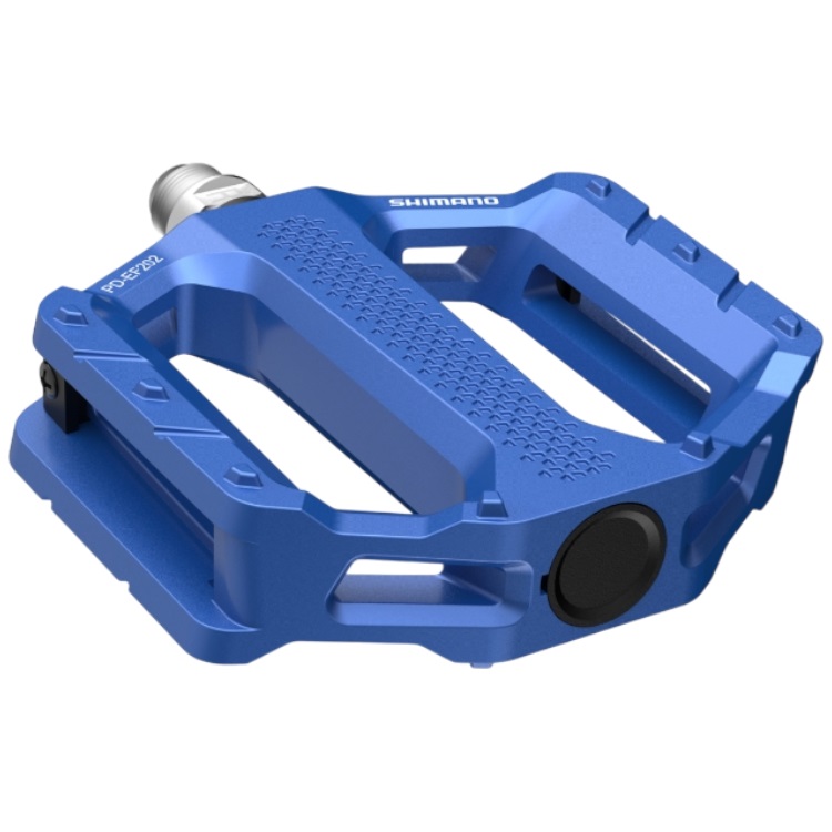Pedale Shimano PD-EF202 Fara reflector-Albastru