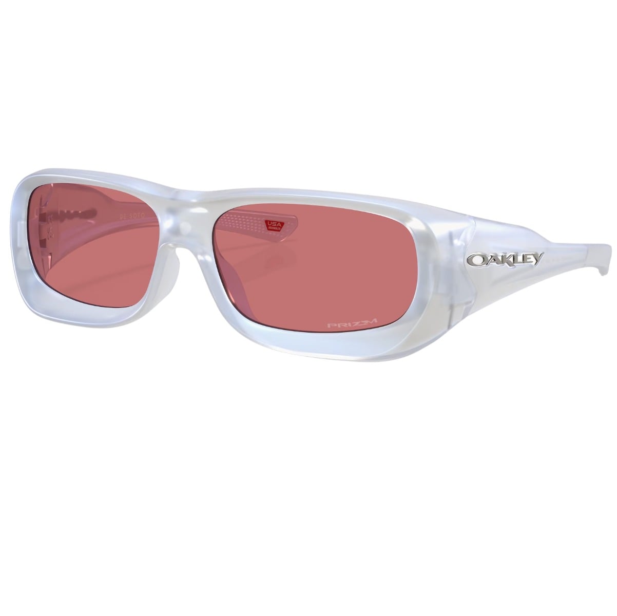 Ochelari de soare Oakley De Soto Prizm Berry / Light Matte Stonewash Opaline
