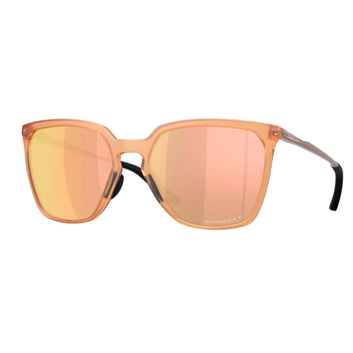 Ochelari de soare Oakley Sielo Sq Matte Translucent Ginger / Prizm Rose Gold Polarized