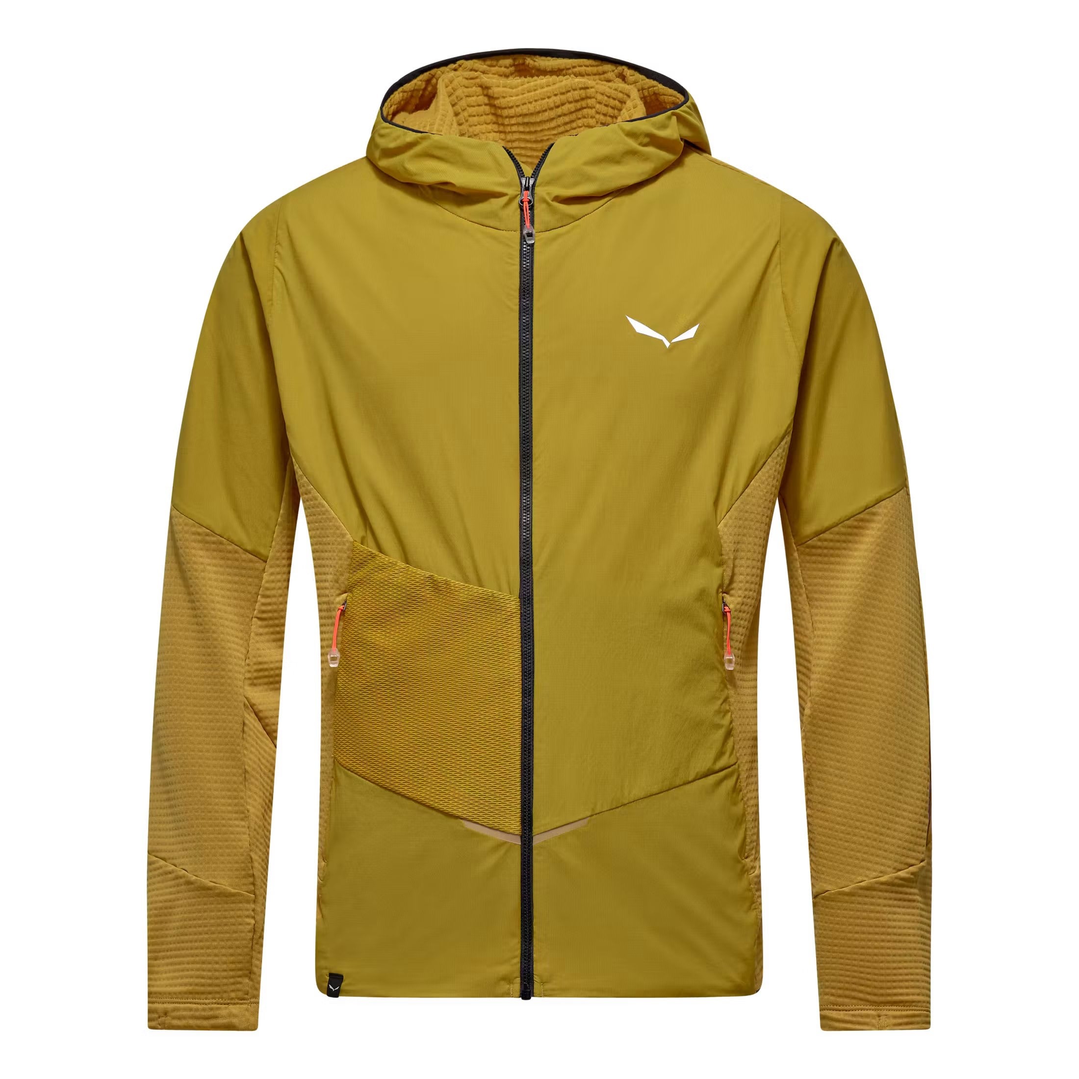 Fleece barbati Salewa Pedroc Wind Hooded-Galben-46/S
