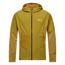 Fleece barbati Salewa Pedroc Wind Hooded-Galben-46/S
