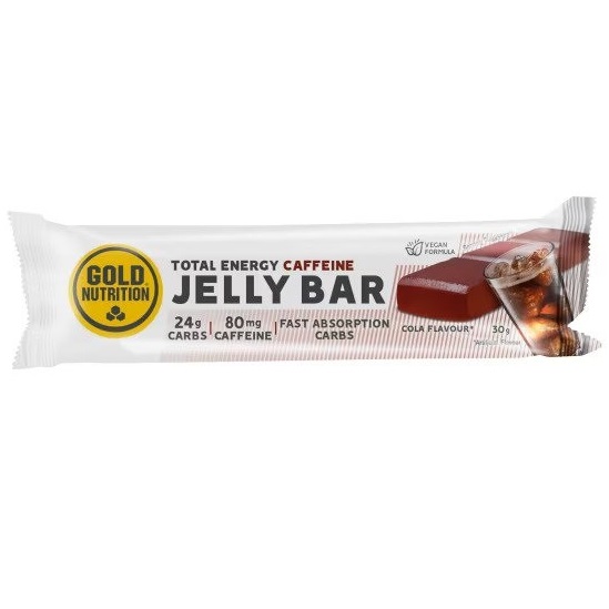 Jeleu energizant Gold Nutrition Jelly Bar Aroma de Cola, 30g