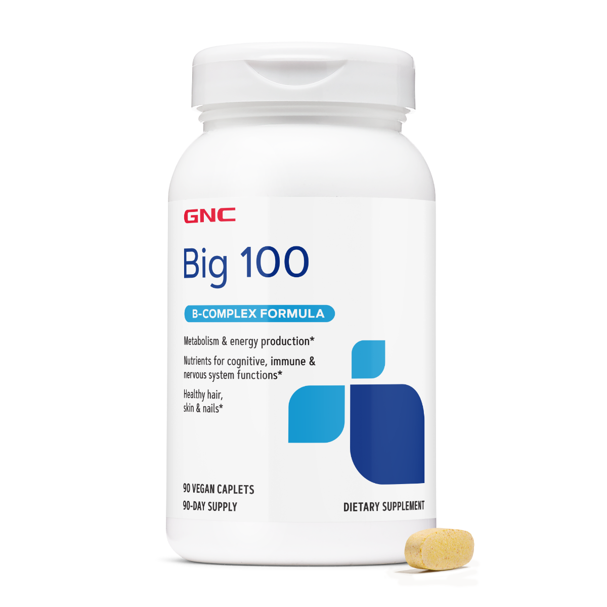 Complex de Vitamina B Gnc B-complex Formula Big 100 90 Tb