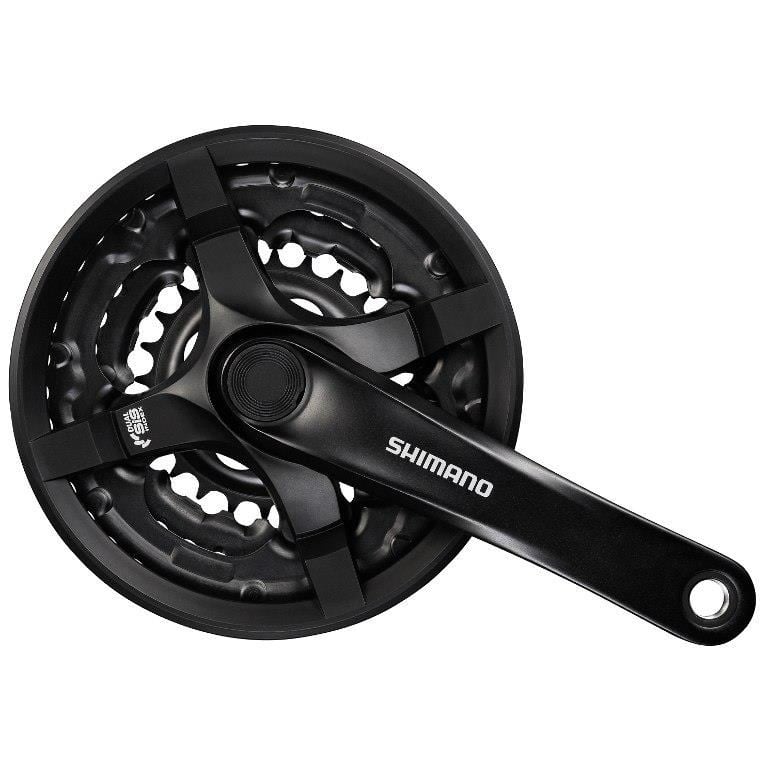 Angrenaj pedalier Shimano Tourey FC-TY501, 42X34X24T, 6/7/8 viteze