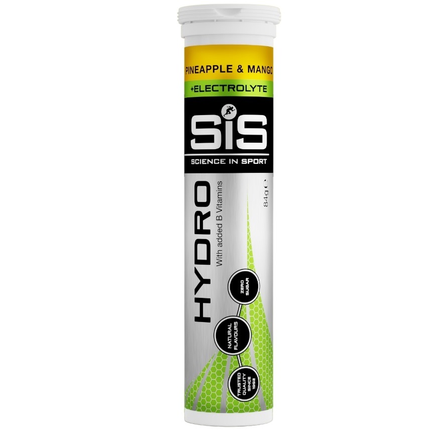 Tablete efervescente pentru hidratare SIS Go Hydro Aroma de Ananas si Mango, 20 tablete
