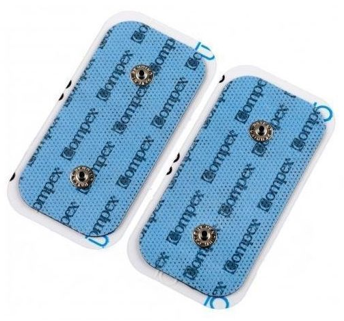 Electrozi Compex 5cm x 10cm cu doua capse