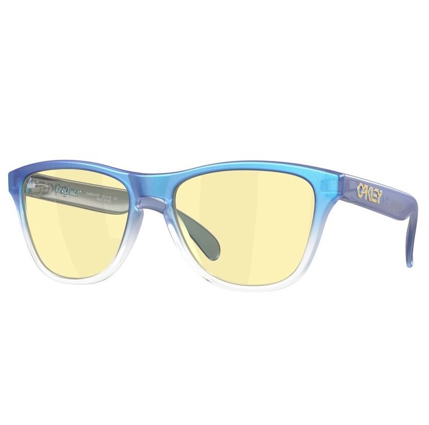 Ochelari de soare Oakley Frogskins Fortnite Matte Cyan-Blue-Clear Shift Fade / Prizm Gaming