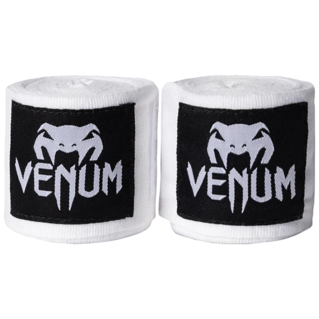 Set 2 bandaje bumbac Venum 2.5m-Alb