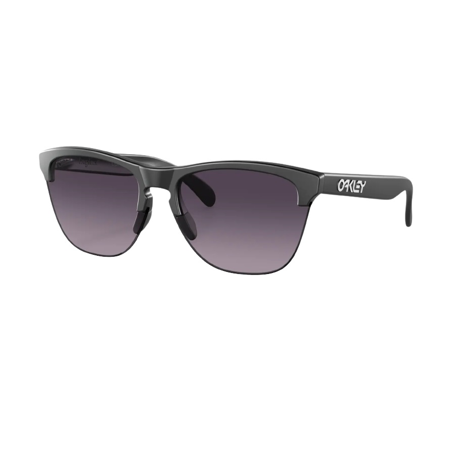 Ochelari de soare Oakley Frogskins Lite Matte Black / Prizm Grey Gradient