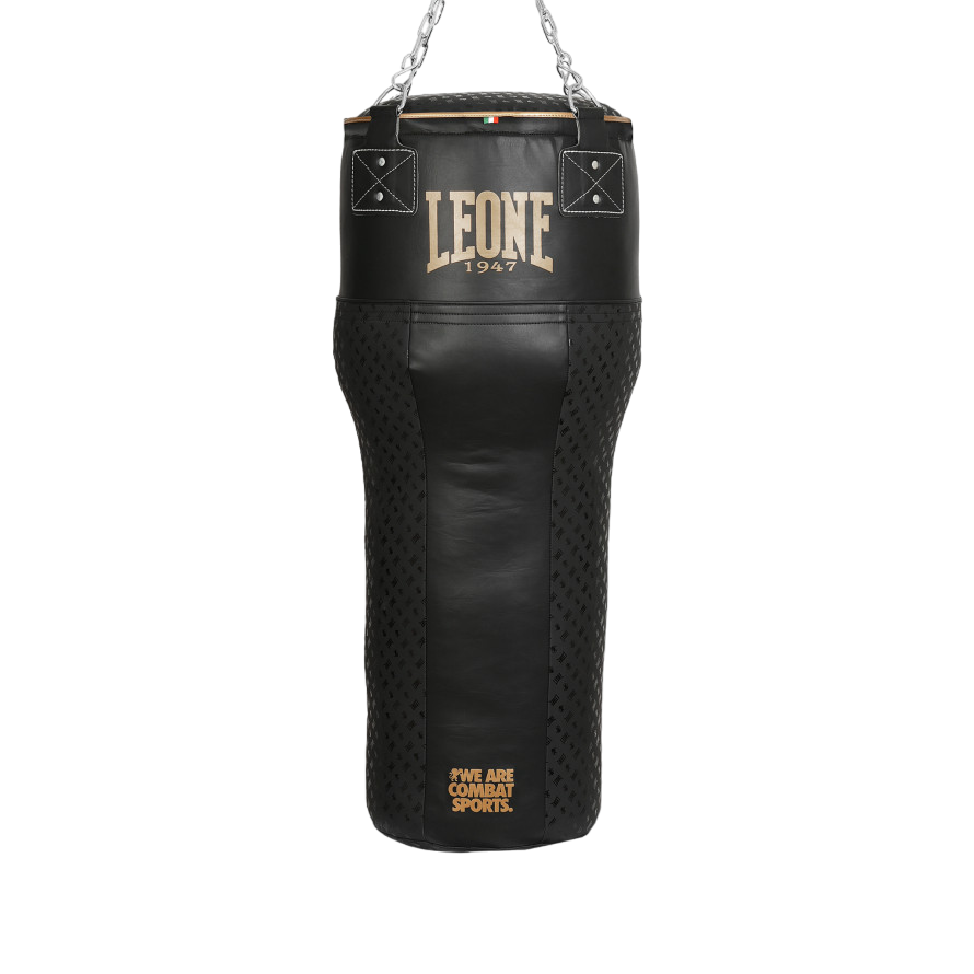 Sac de box Leone DNA ''T'' 30kg-Negru/Auriu-100 cm