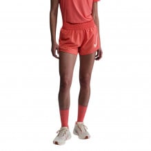 Sort alergare dama Nike Swoosh Dri-FIT SS 2025-Corai-L