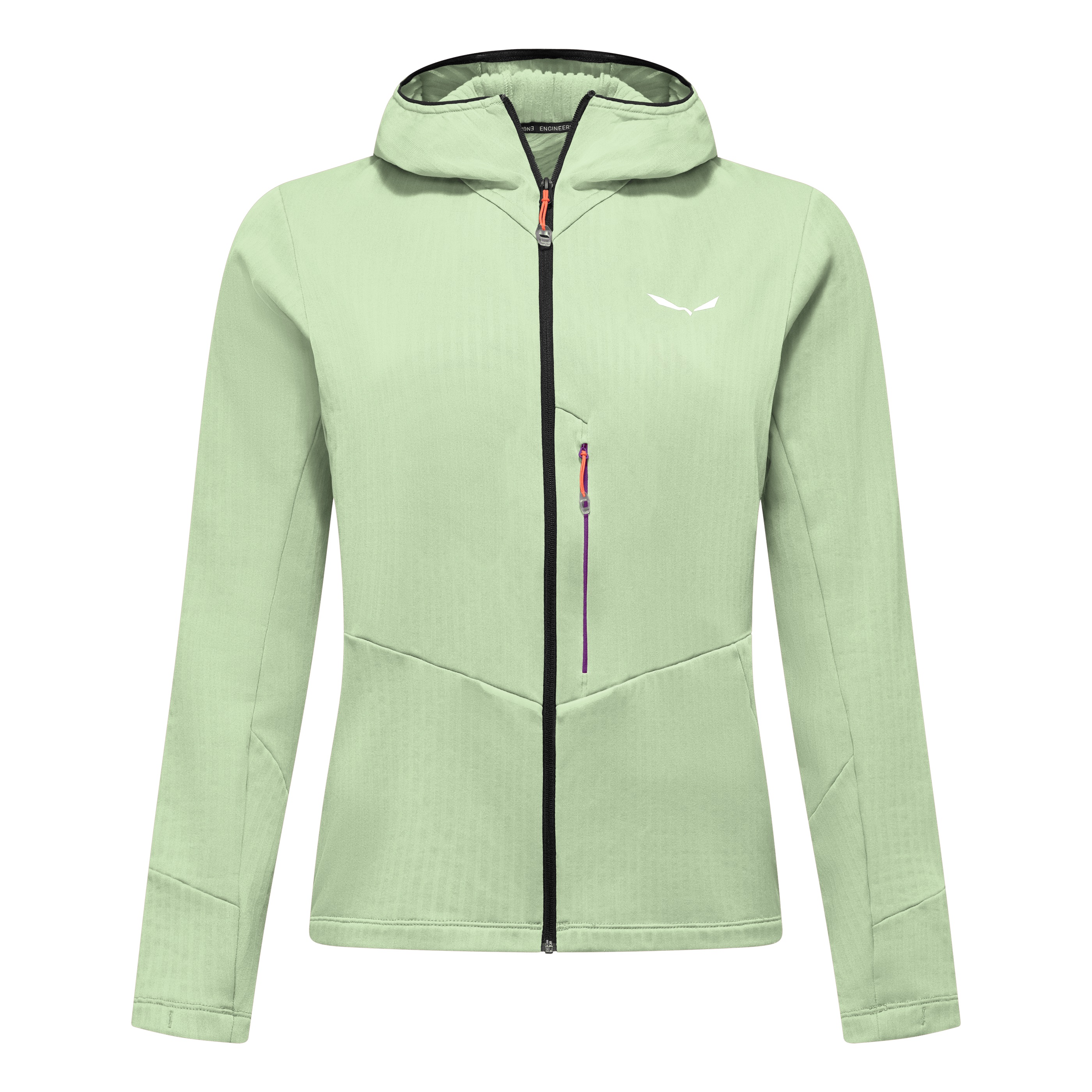Fleece trekking dama Salewa Pedroc 3-Verde Deschis-40/34
