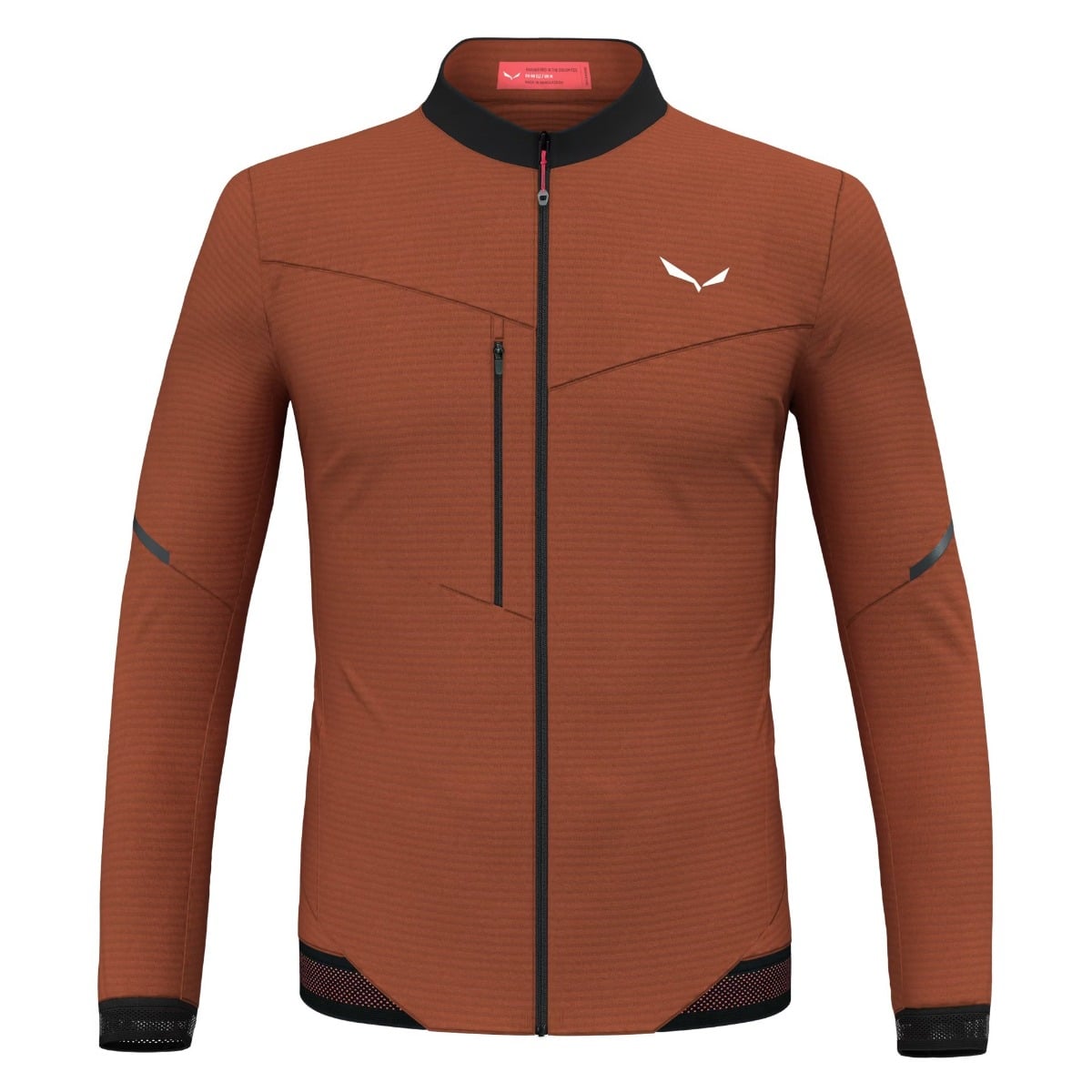 Fleece trekking barbati Salewa Pedroc 2 Polarlite FW 2025-Maro/Negru-46/S