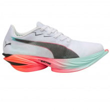Pantofi alergare dama Puma Fast-R Nitro Elite 3 FW 2025-Alb/Corai-40 1/2