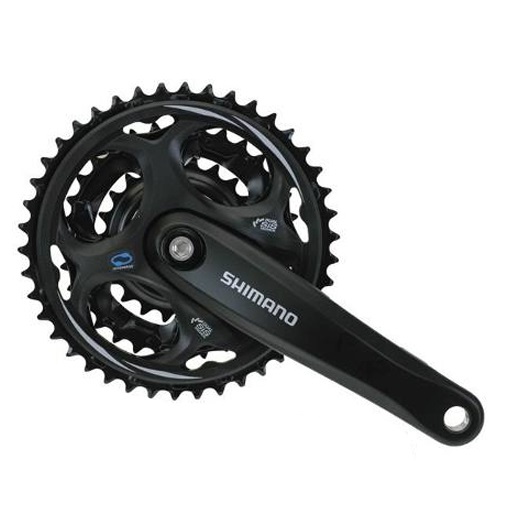 Angrenaj pedalier Shimano Altus FC-M311-L, 48X38X28T, Brat 170 mm 7/8 viteze compatibil Chaincase