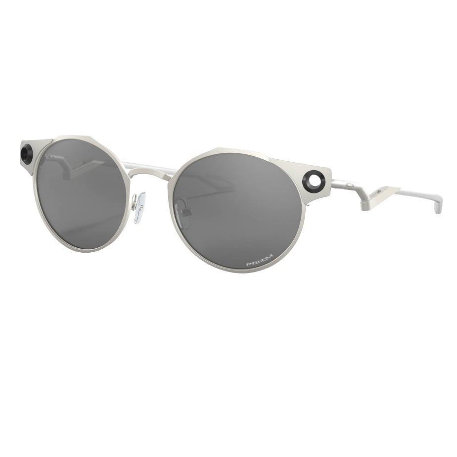 Ochelari de soare Oakley Deadbolt Satin Chrome / Prizm Black
