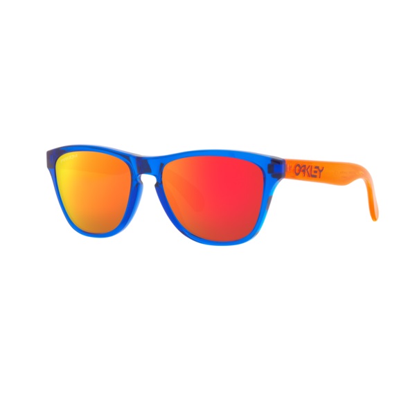 Ochelari de soare copii Oakley Frogskins XXS Crystal Blue / Prizm Ruby