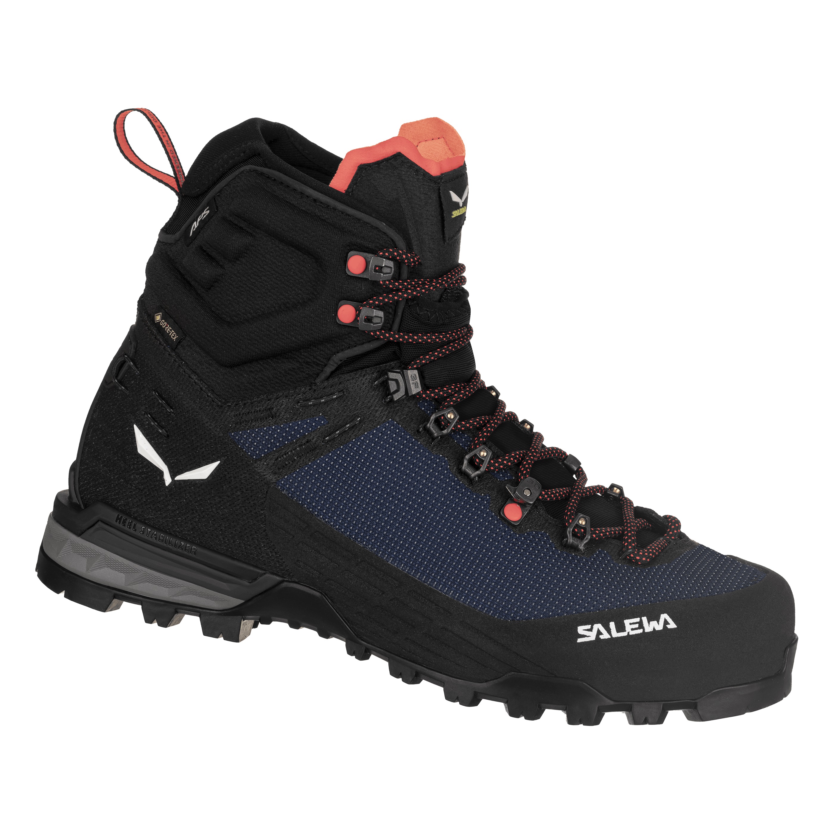 Bocanci trekking dama Salewa Ortles Edge Mid GTX-Bleumarin/Negru-38