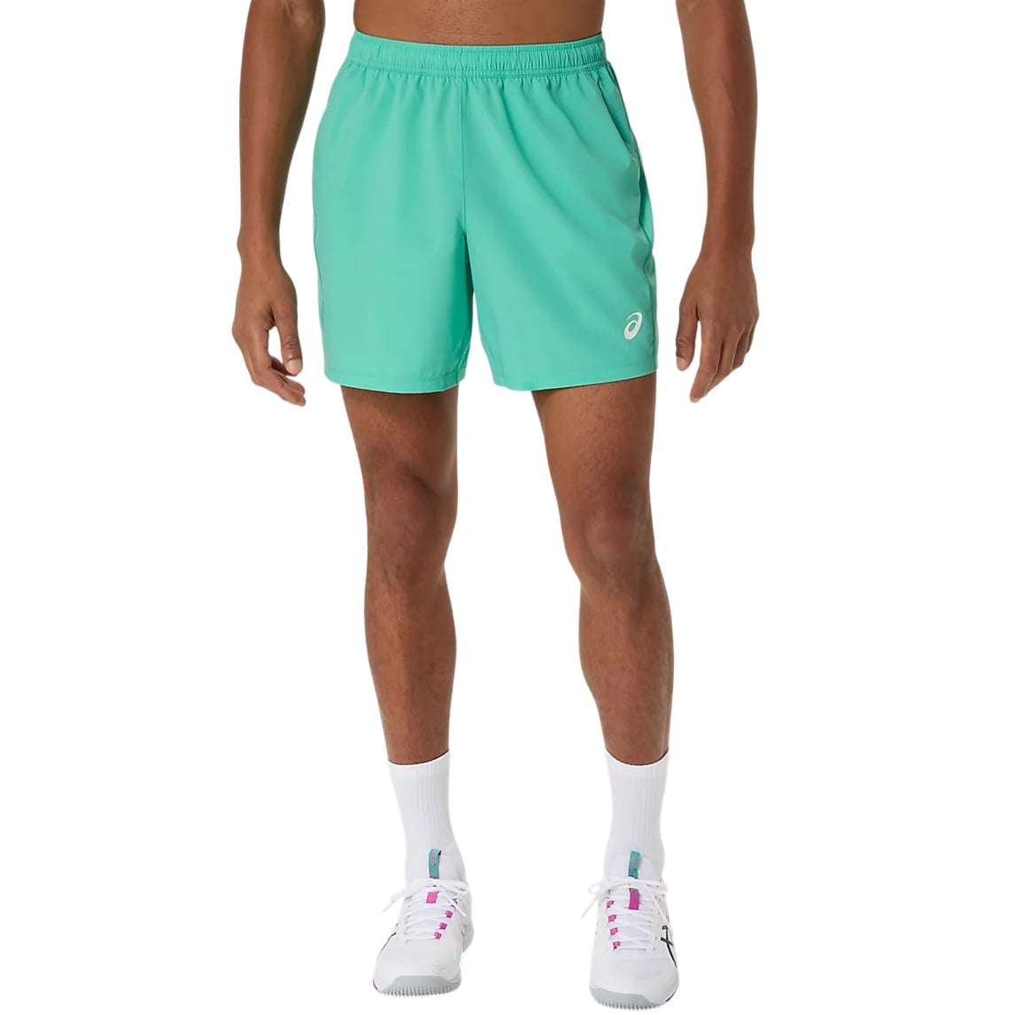 Sort tenis barbati Asics Court 7IN SS 2026-Verde-S