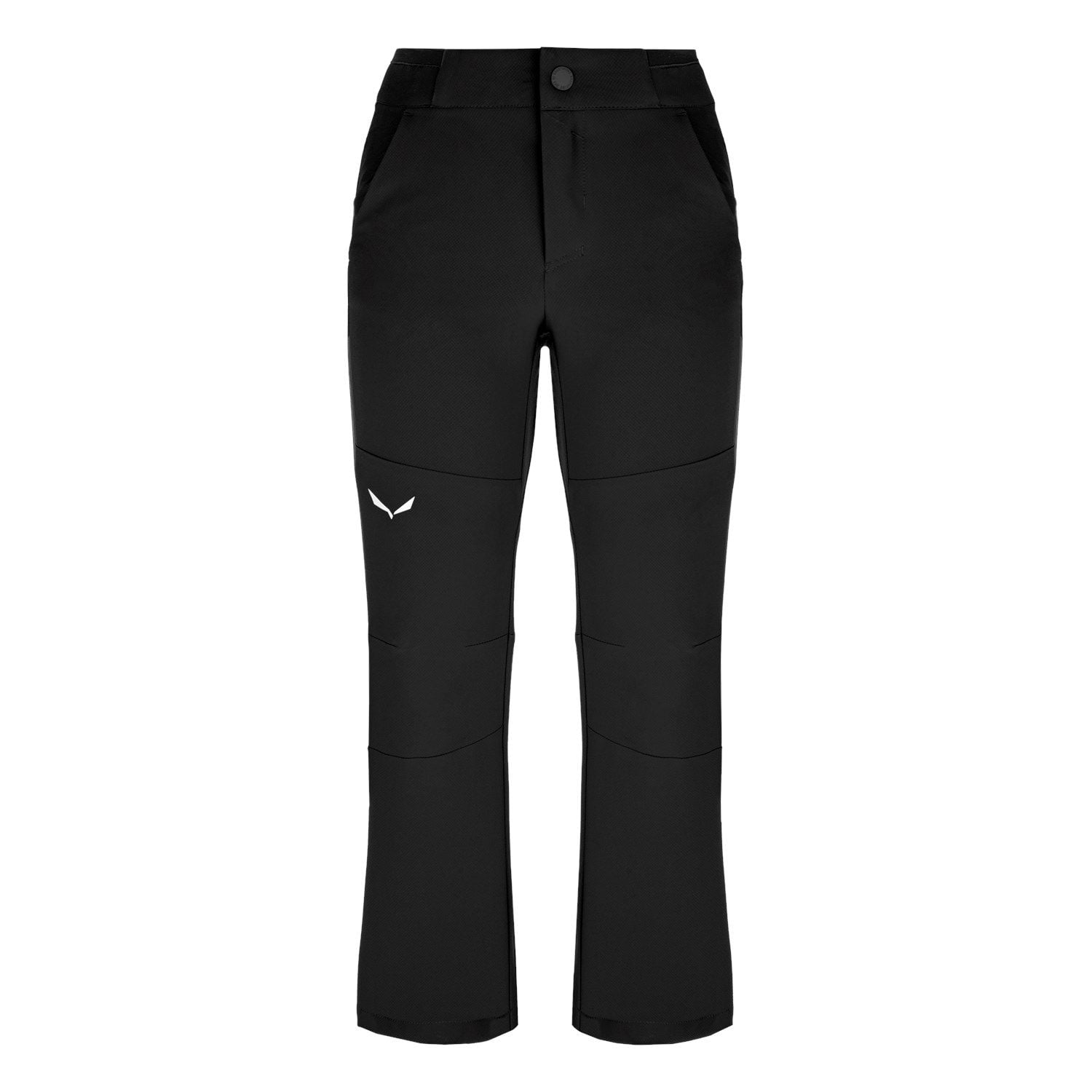 Pantaloni trekking copii Salewa Puez Durastretch-Negru-116