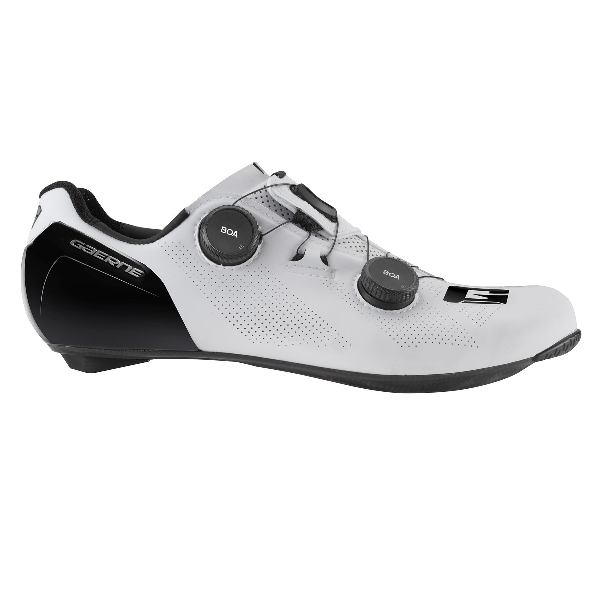 Pantofi ciclism sosea barbati Gaerne Carbon Stilo-Alb-40