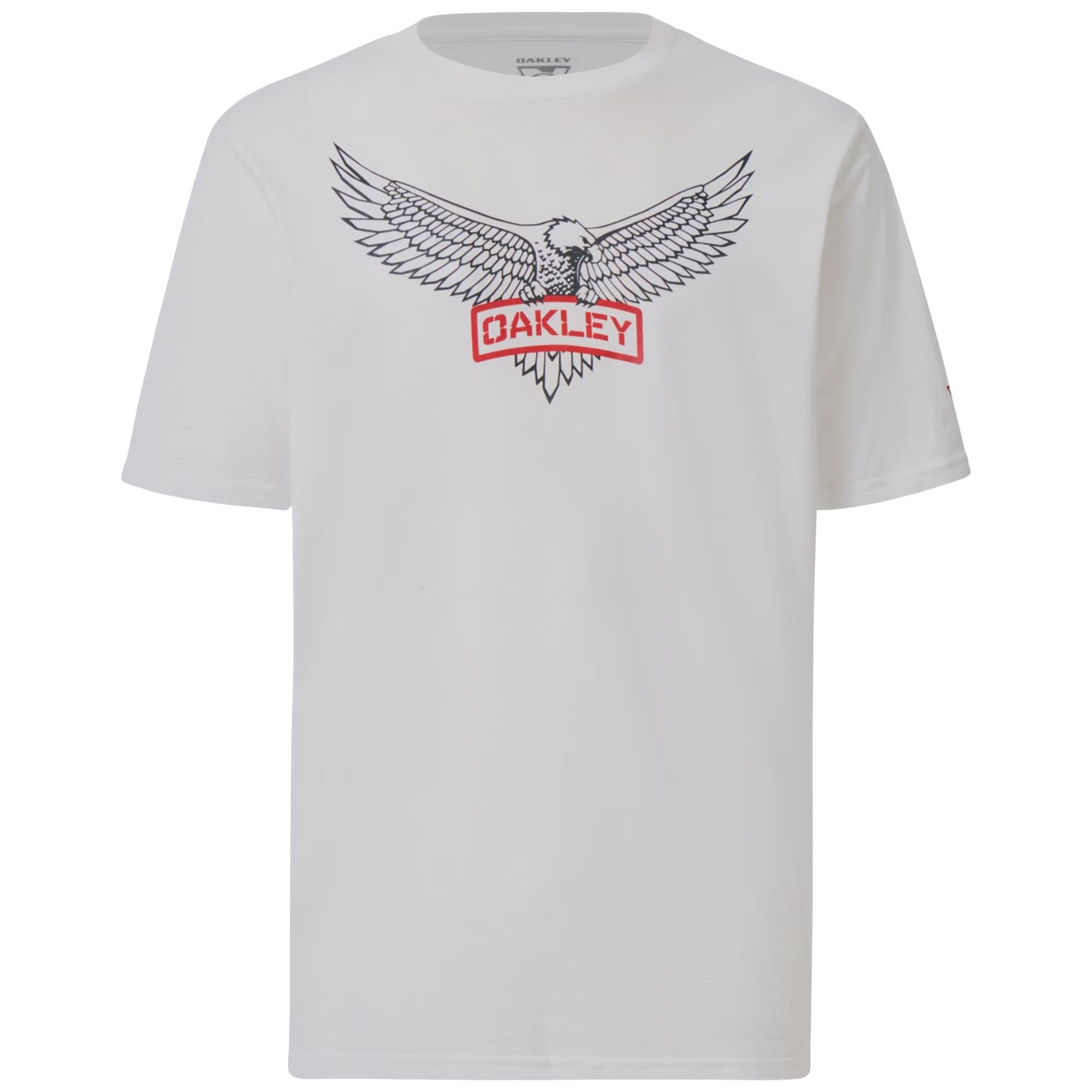 Tricou barbati Oakley SI Eagle Tab-Alb-M
