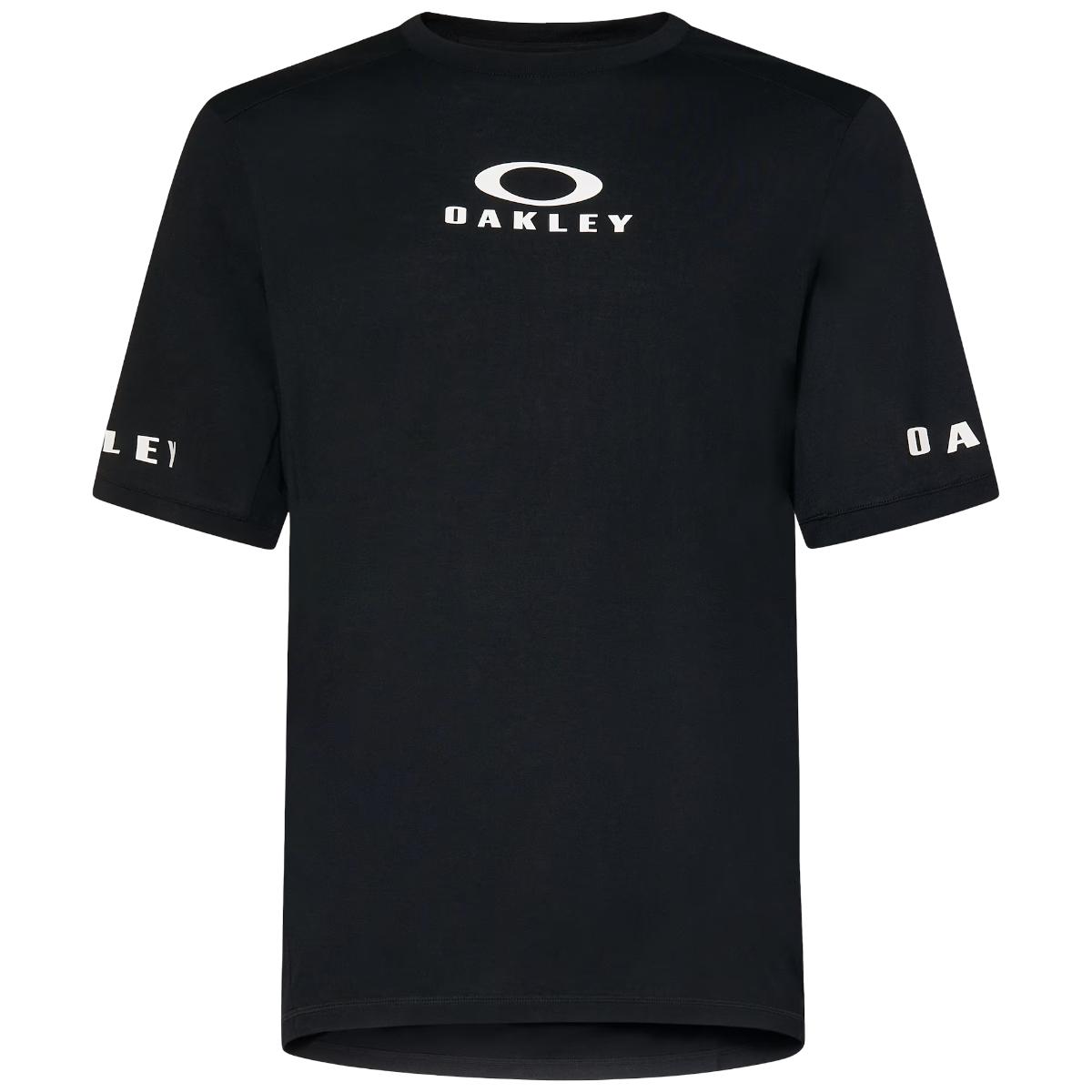 Tricou ciclism barbati Oakley Seeker Flow SS 2026-Negru-S