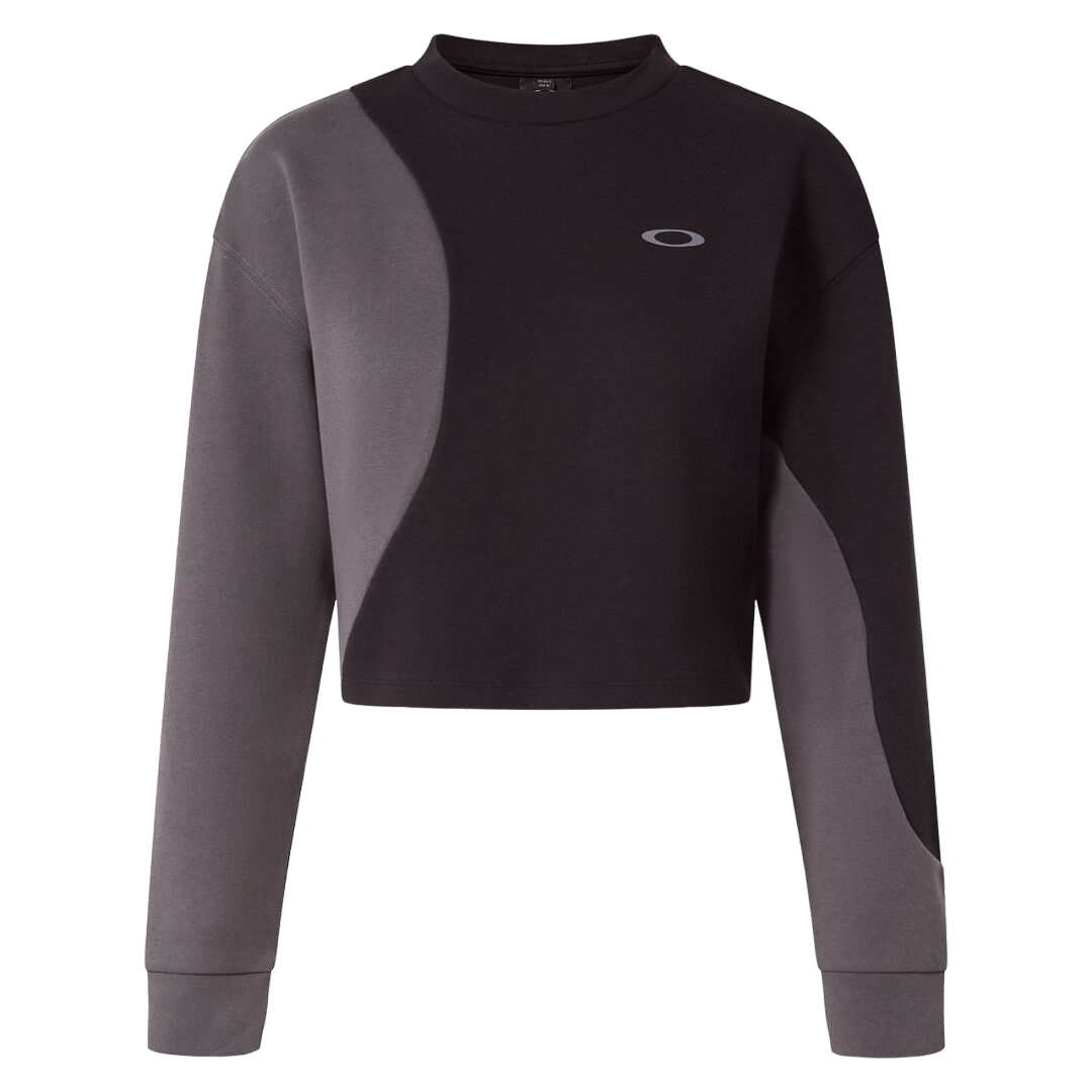 Bluza dama Oakley Pursuit Cruise Crop-Negru/Gri-XS