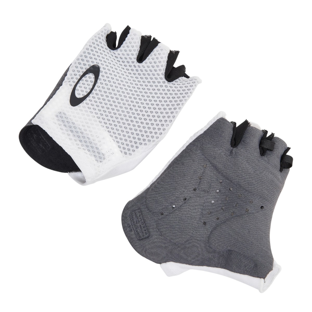 Manusi ciclism barbati Oakley Lite Road SS 2025-Alb/Gri-S